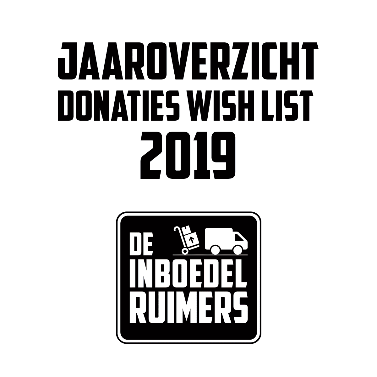 Jaaroverzicht donaties WIsh List 2019